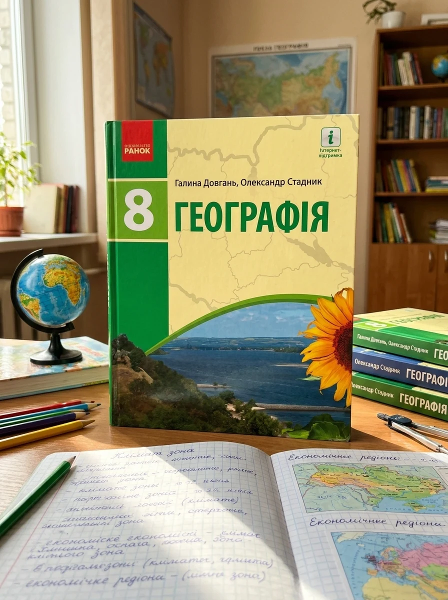 Географія. Підручник для 8 класу — Вивчення мов