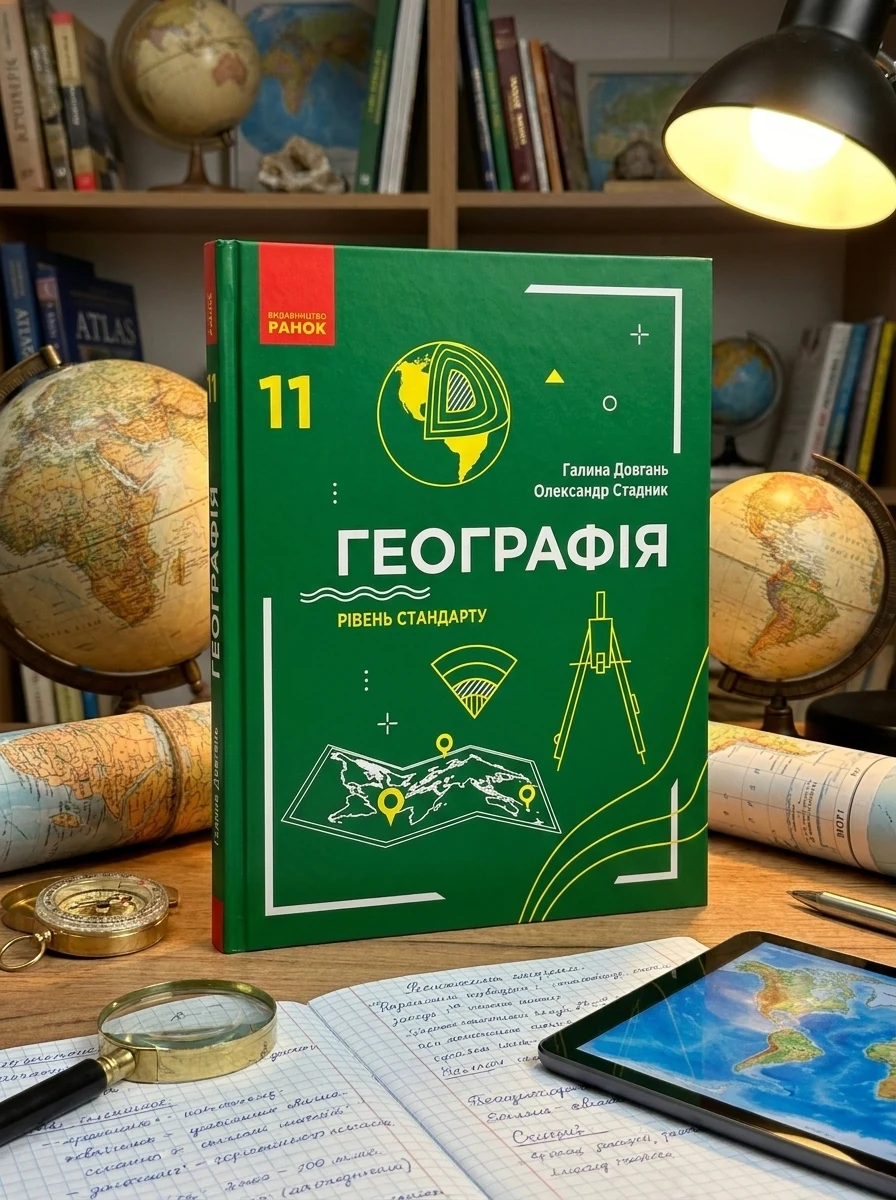 Географія. Підручник. Рівень стандарту. 11 клас — Вивчення мов