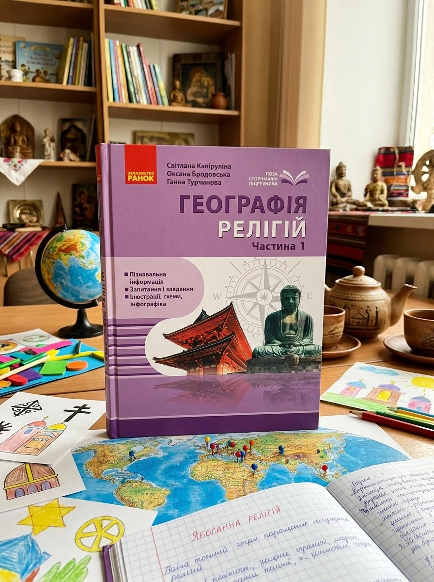 Географія релігії. Частина 1. Скарбниця педагогічного досвіду — Наука та психологія