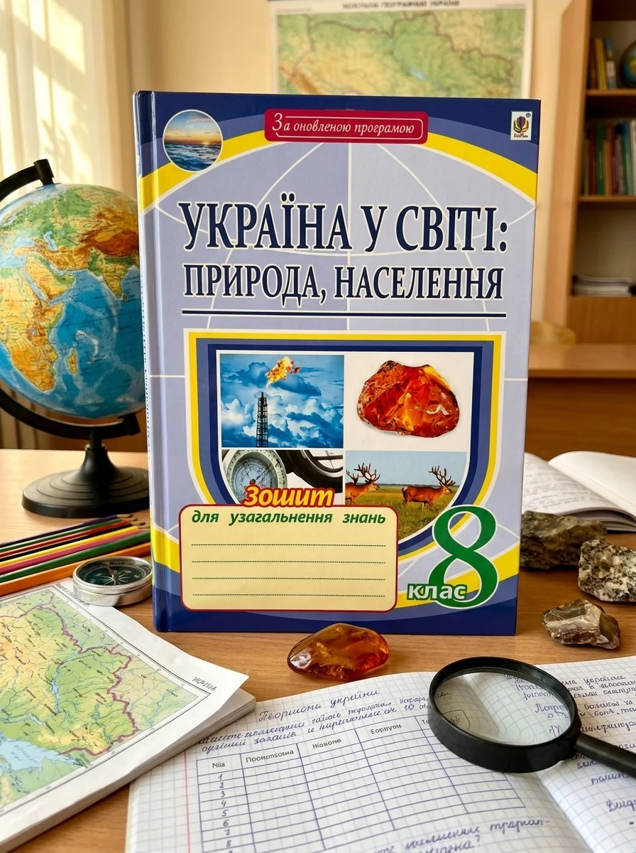 Географія. Україна у світі. Природа, населення. Зошит для узагальнення знань. 8 клас — Вивчення мов