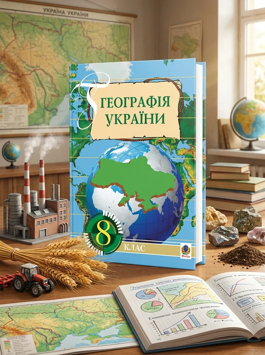 Географія України. 8 клас