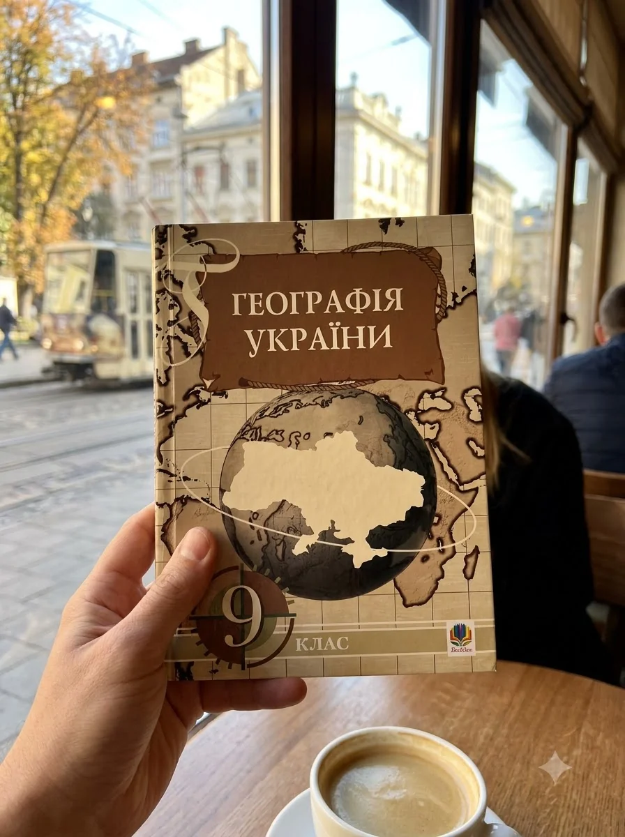 Географія України. Економічна і соціальна географія України. 9 клас — Ігор Дітчук, обкладинка