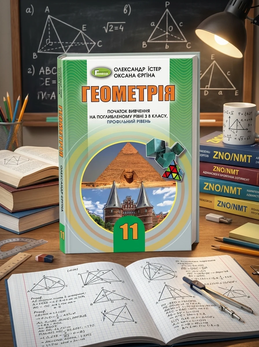 Геометрія 11 клас. Поглиблений рівень — Вивчення мов