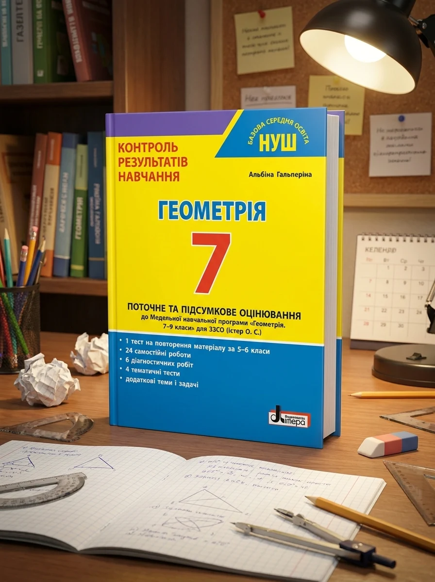 Геометрія. 7 клас. Контроль результатів навчання — Вивчення мов
