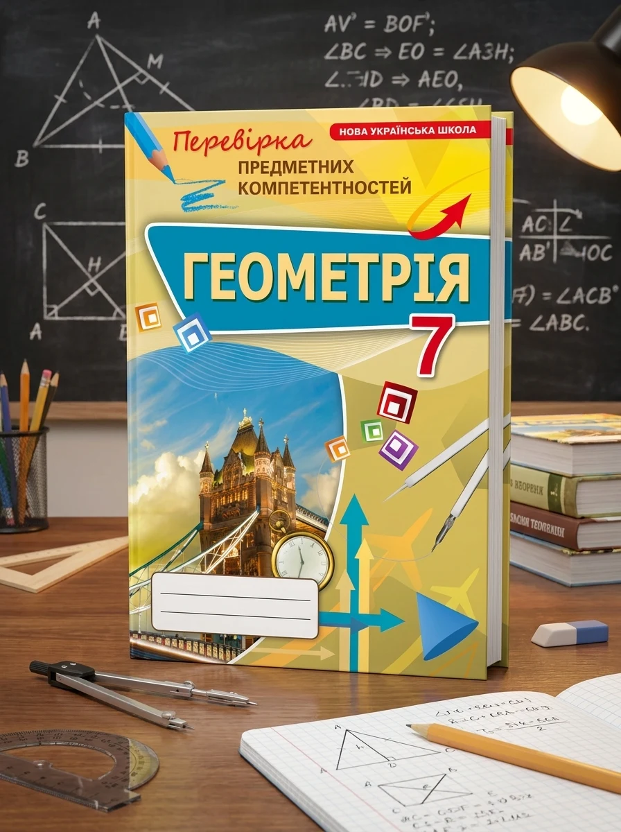 Геометрія. 7 клас. Перевірка предметних компетентностей — Вивчення мов