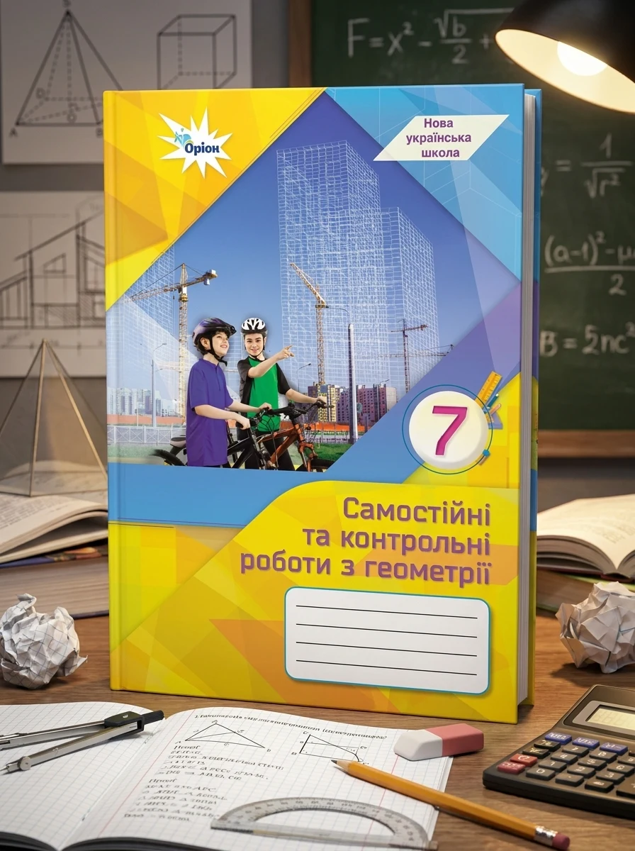 Геометрія. 7 клас. Самостійні та контрольні роботи — Вивчення мов