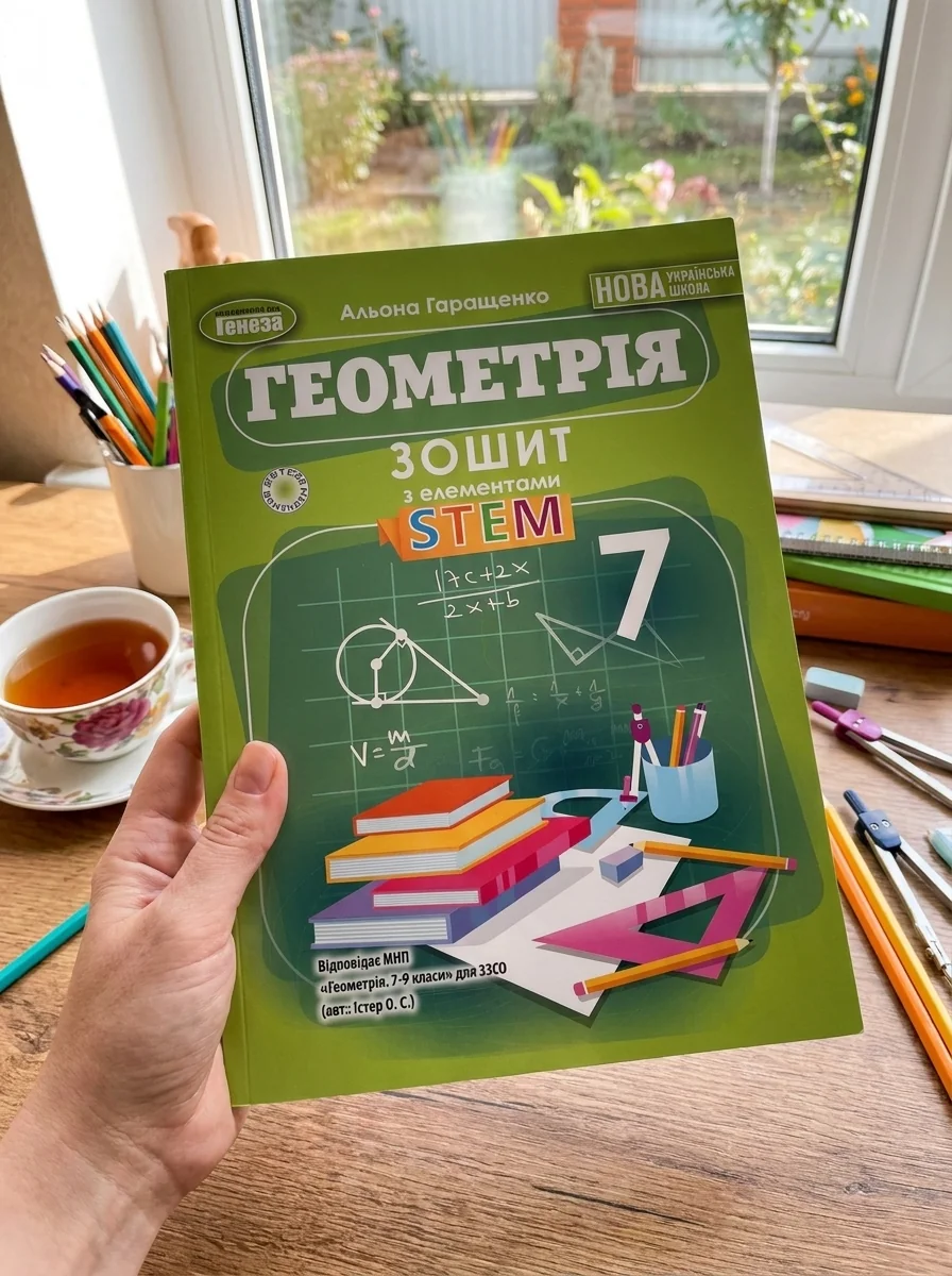 Геометрія. 7 клас. Зошит з елементами STEM — Вивчення мов