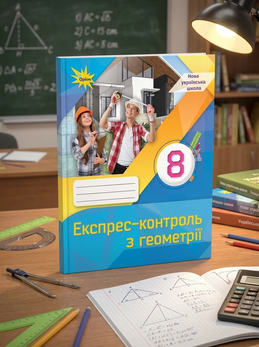 Геометрія. 8 клас. Експрес-контроль