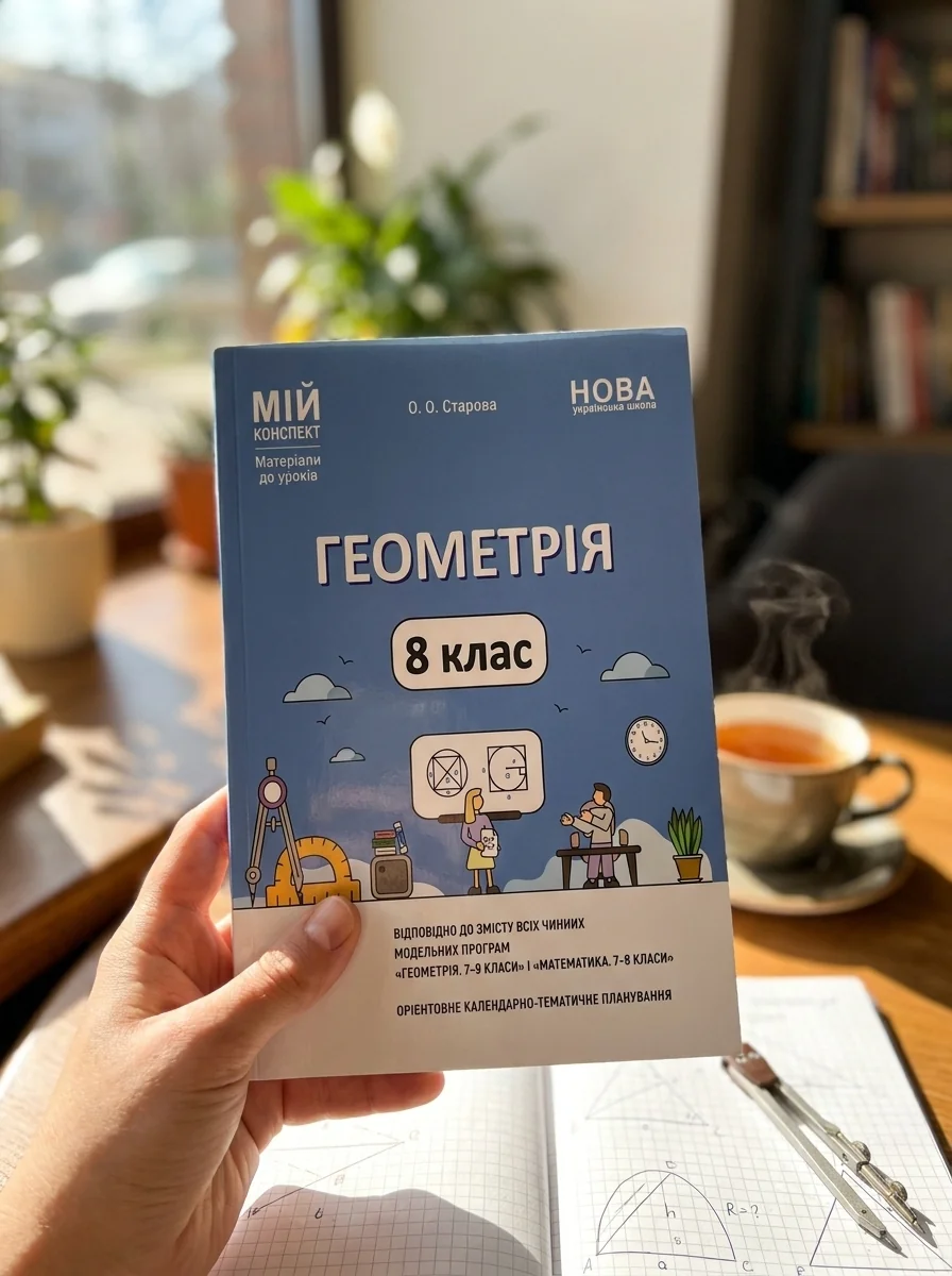 Геометрія. 8 клас. Мій конспект. Матеріали до уроків — Вивчення мов