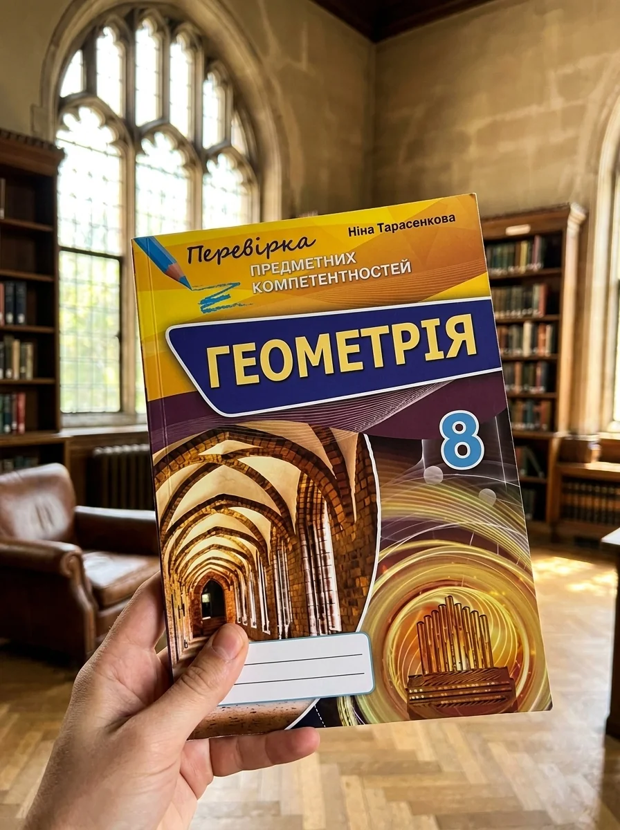 Геометрія 8 клас. Перевірка предметних компетентностей — фото 2