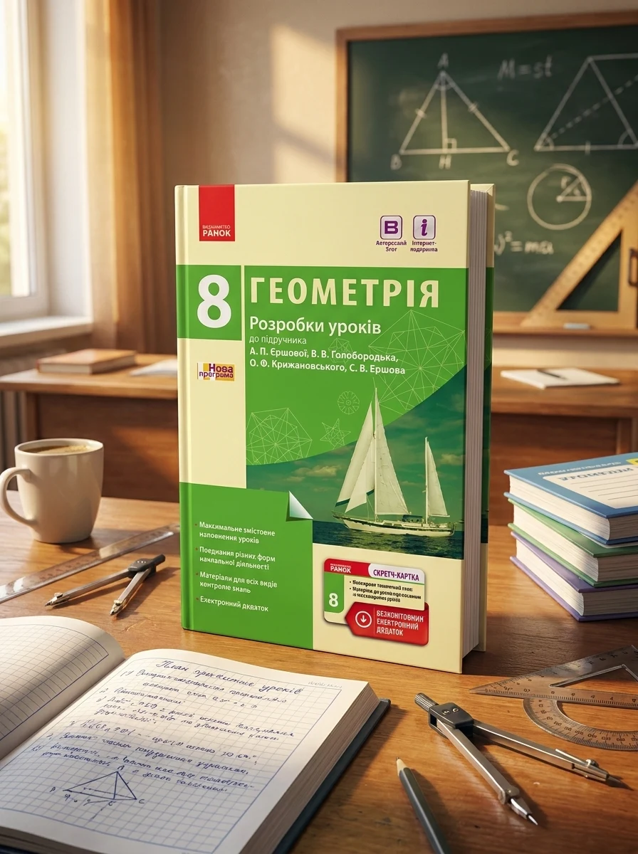 Геометрія. 8 клас. Розробки уроків — Вивчення мов