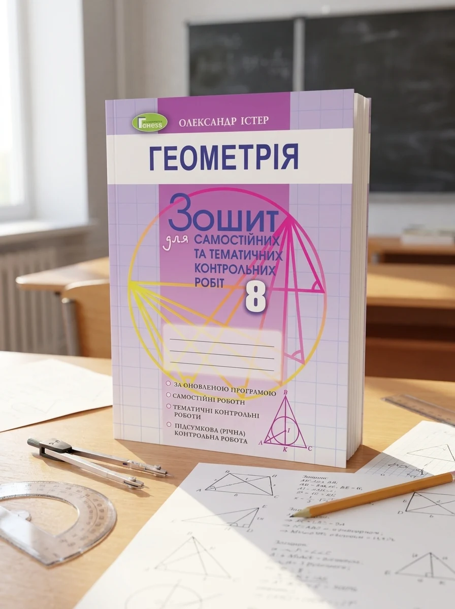 Геометрія 8 клас. Зошит для самостійних та тематичних контрольних робіт — Вивчення мов