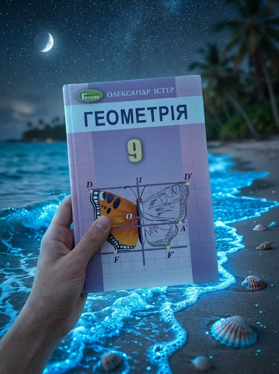 Геометрія 9 клас — Олександр Істер, обкладинка