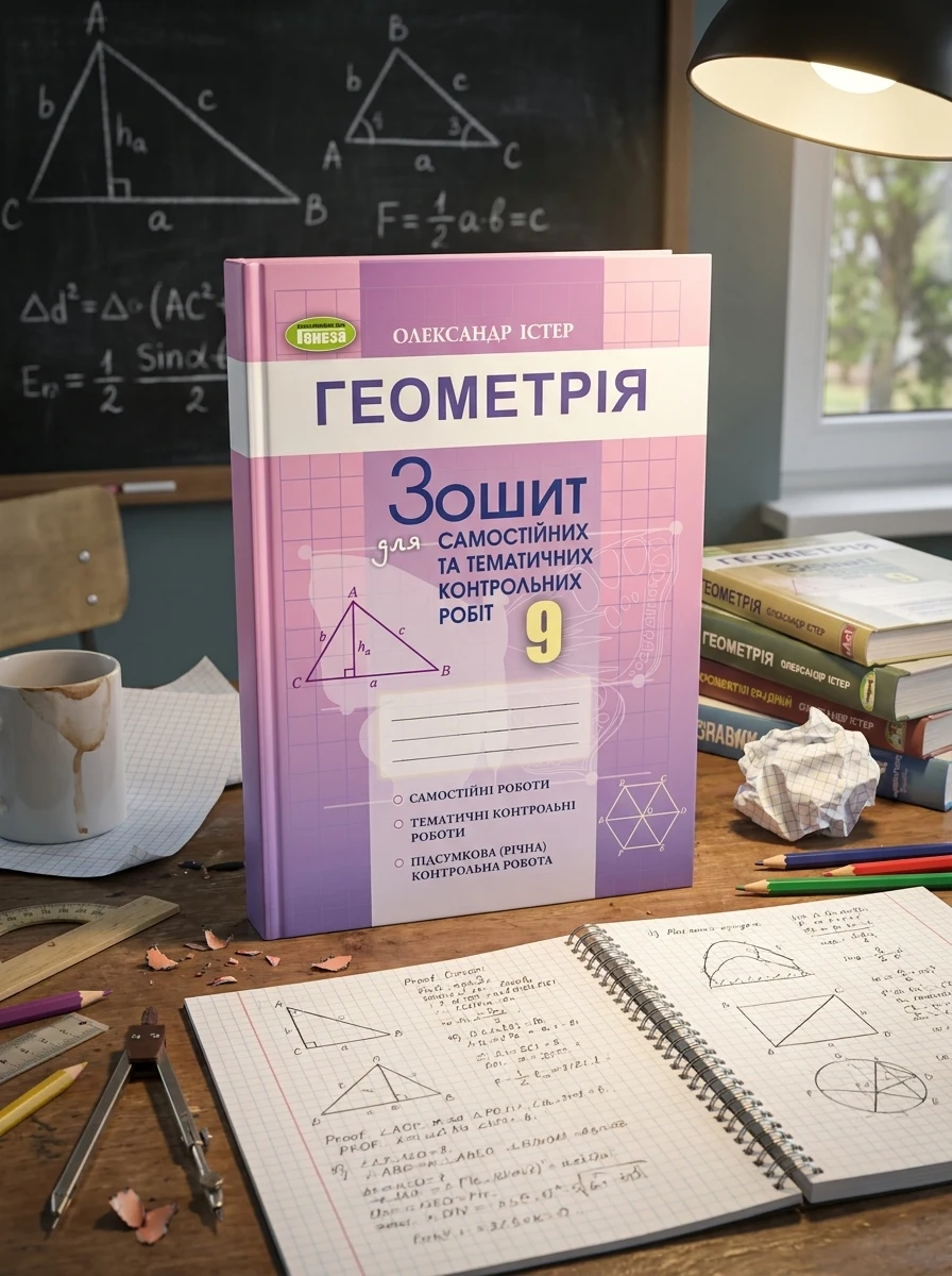 Геометрія 9 клас. Зошит для самостійних та тематичних контрольних робіт — Вивчення мов