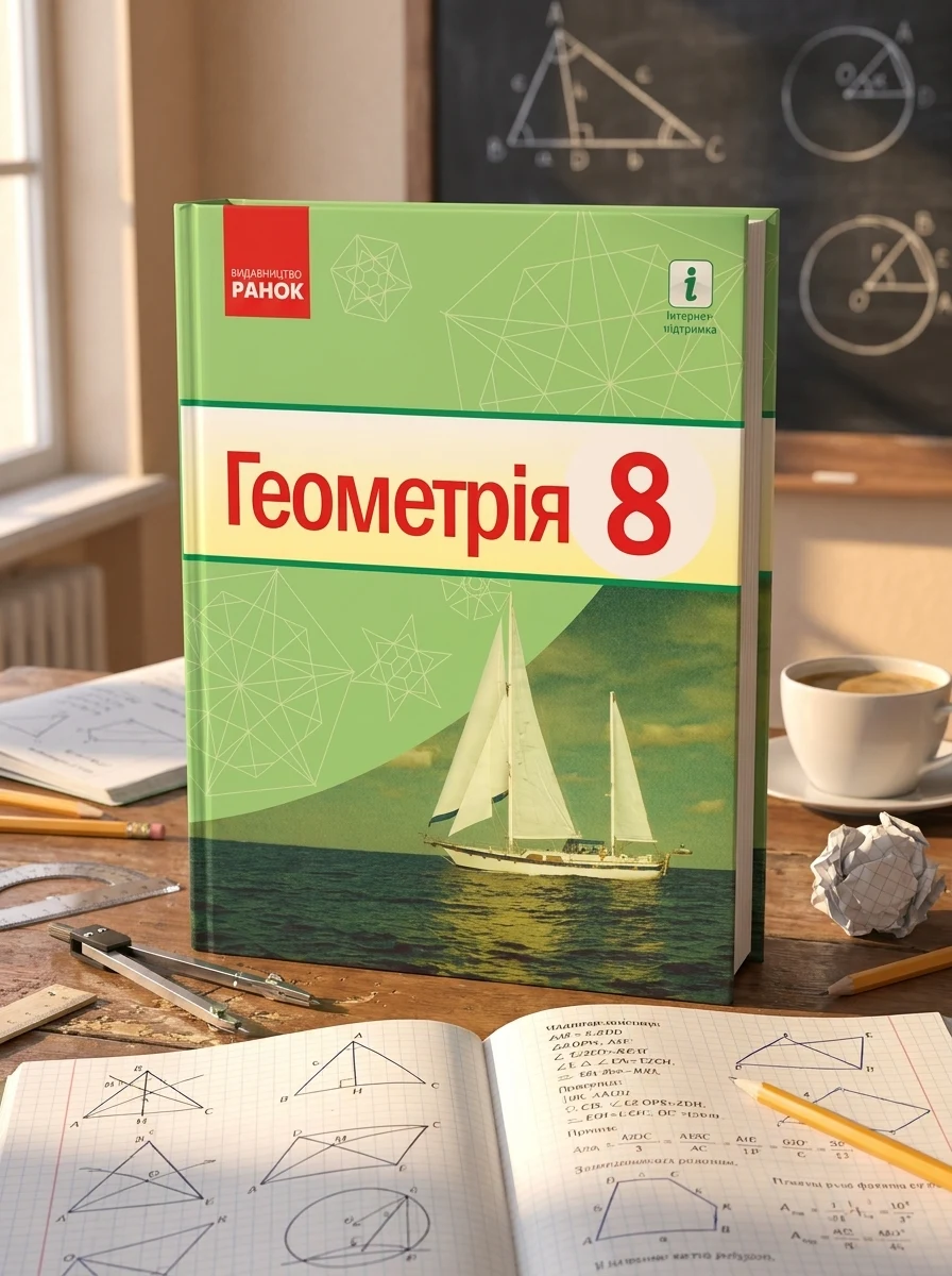 Геометрія. Підручник. 8 клас