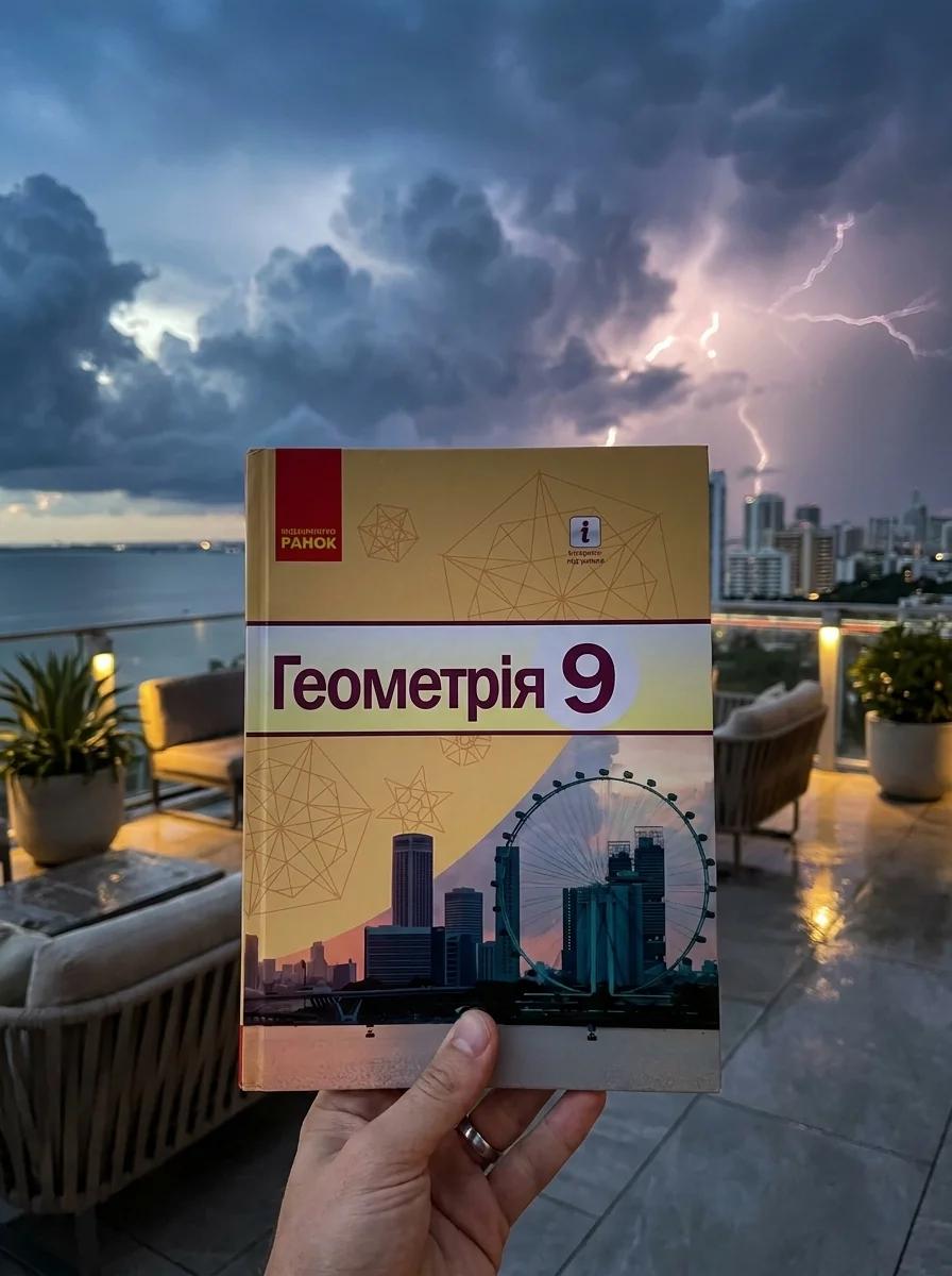 Геометрія. Підручник. 9 клас — Алла Єршова, обкладинка