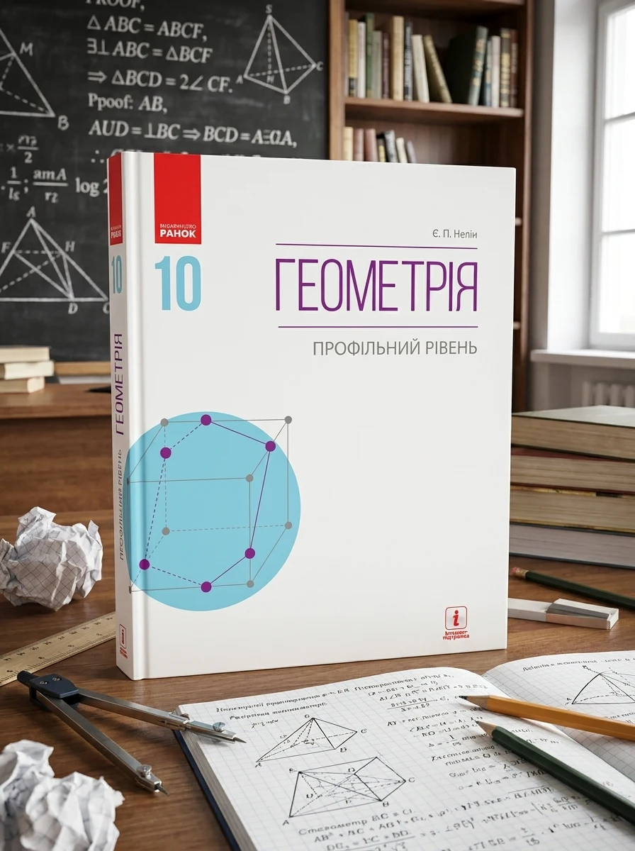 Геометрія. Профільний рівень. Підручник. 10 клас — фото 2