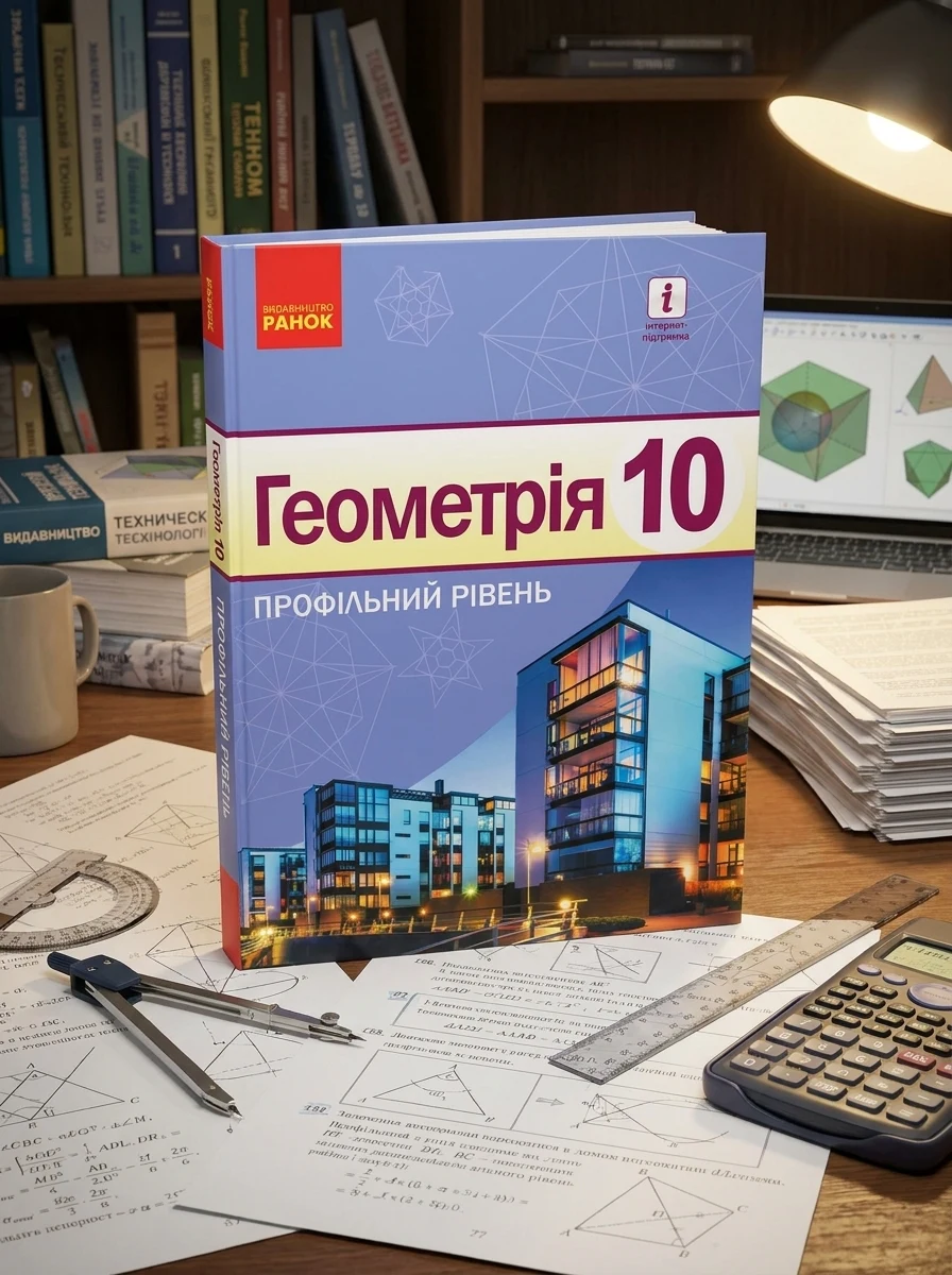 Геометрія. Профільний рівень. Підручник. 10 клас