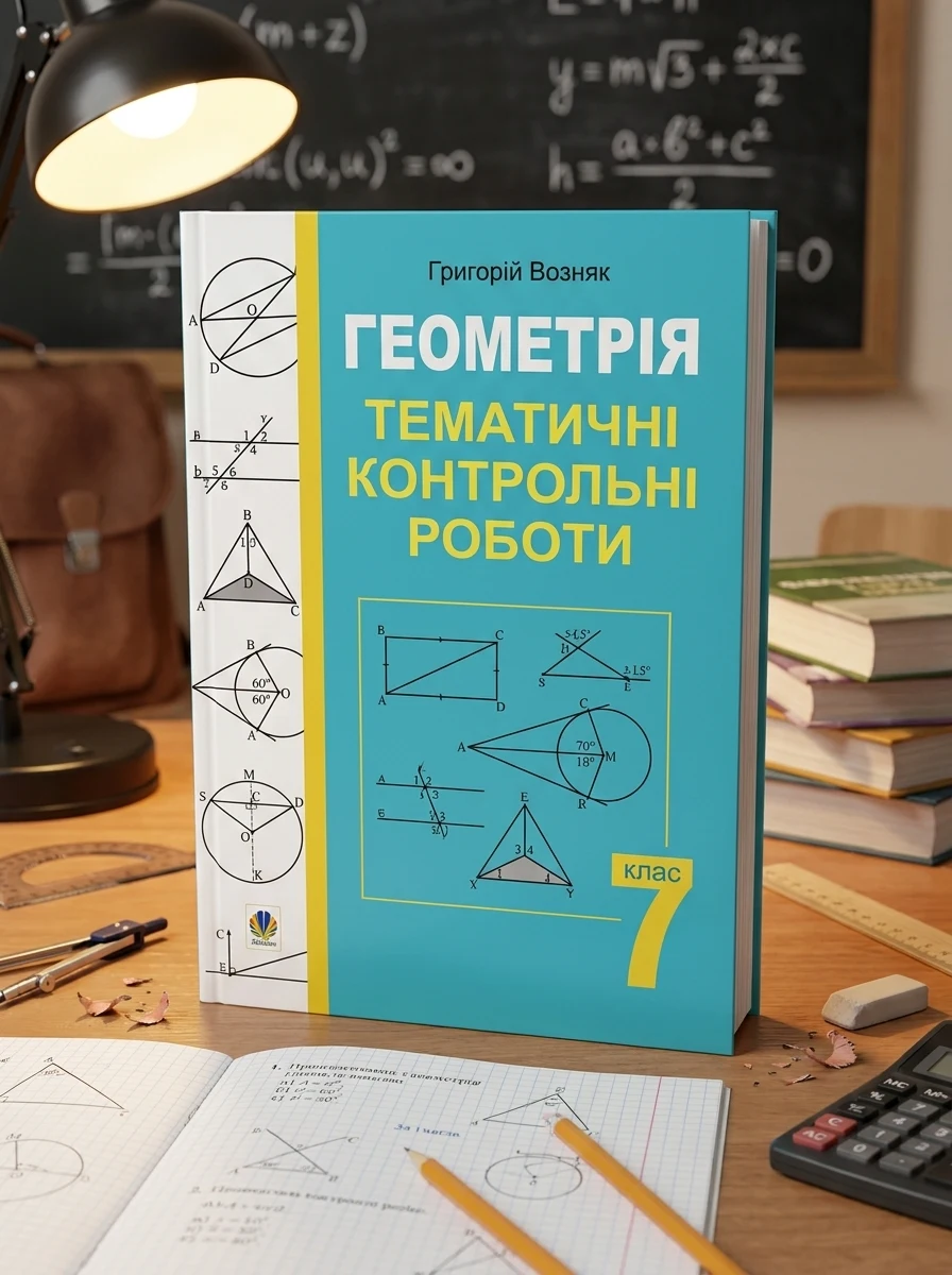 Геометрія. Тематичні контрольні роботи. 7 клас — Вивчення мов