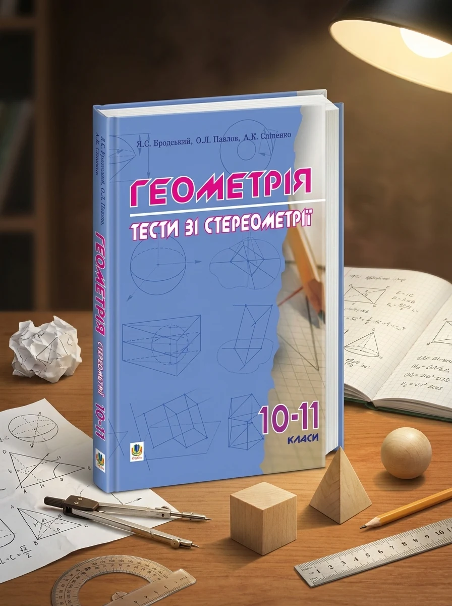 Геометрія. Тести зі стереометрії. 10-11 класи — Вивчення мов