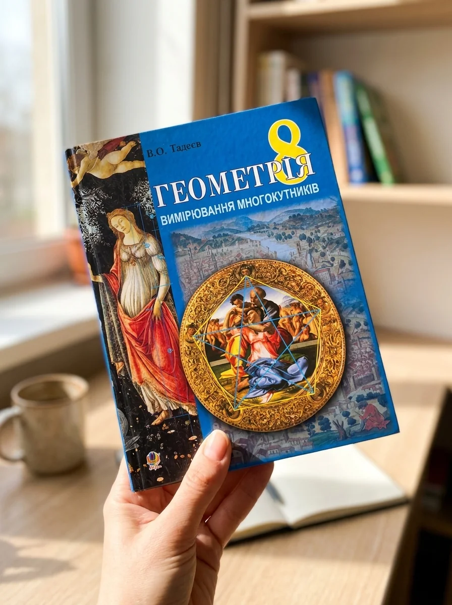 Геометрія. Вимірювання многокутників. Дворівневий підручник для 8 класу — Вивчення мов