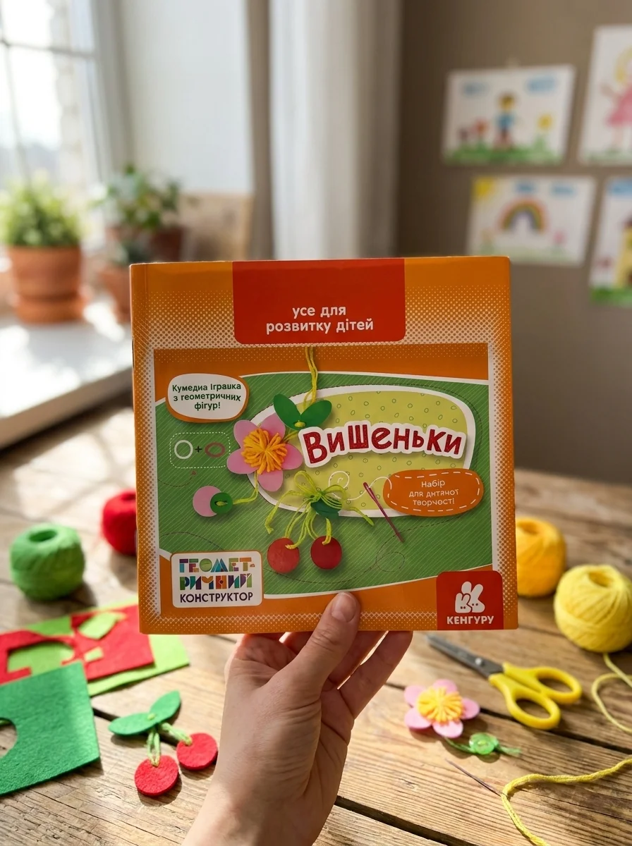 Геометричний конструктор. Вишеньки — Дитяча література