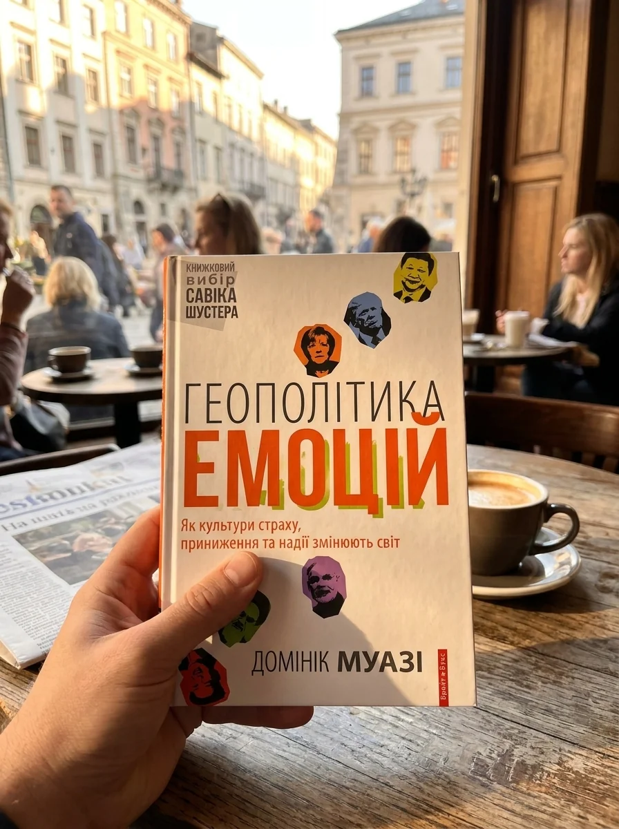 Геополітика емоцій — Муазі Д., обкладинка