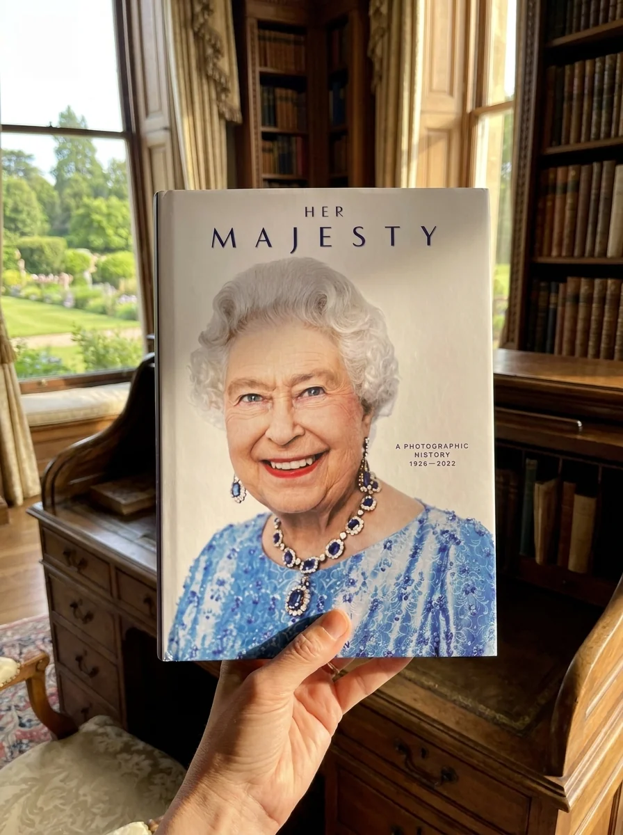 Her Majesty. A Photographic History 1926-2022 — Крістофер Уорвік, обкладинка