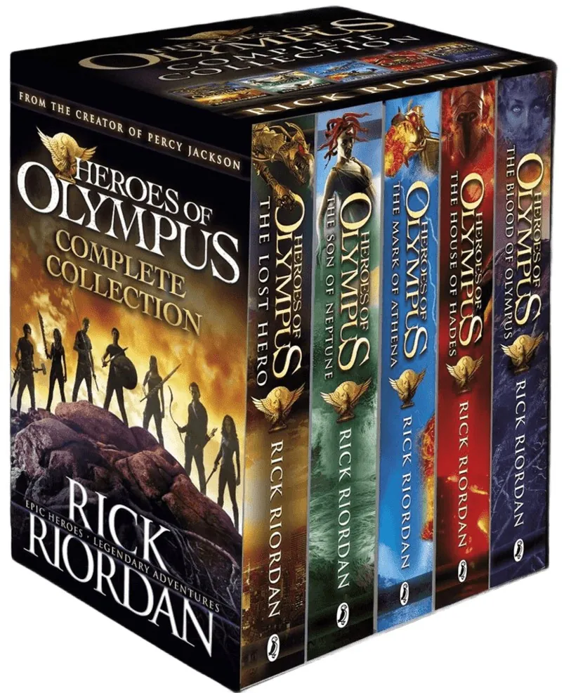 Heroes Of Olympus Complete Collection (5 Books Slipcase) — Рік Ріордан, фото 5