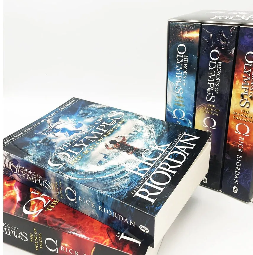 Heroes Of Olympus Complete Collection (5 Books Slipcase) — Рік Ріордан, фото 6