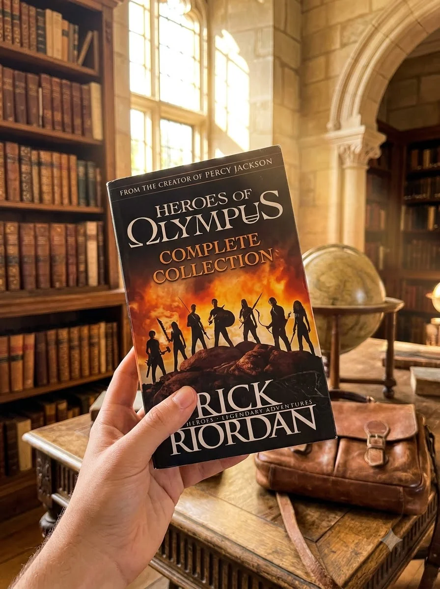 Heroes Of Olympus Complete Collection (5 Books Slipcase) — Фантастика та фентезі
