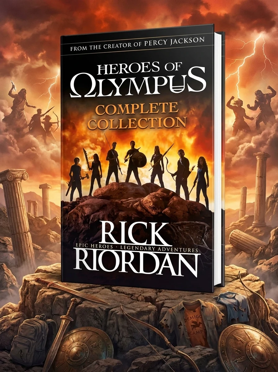 Heroes Of Olympus Complete Collection (5 Books Slipcase)