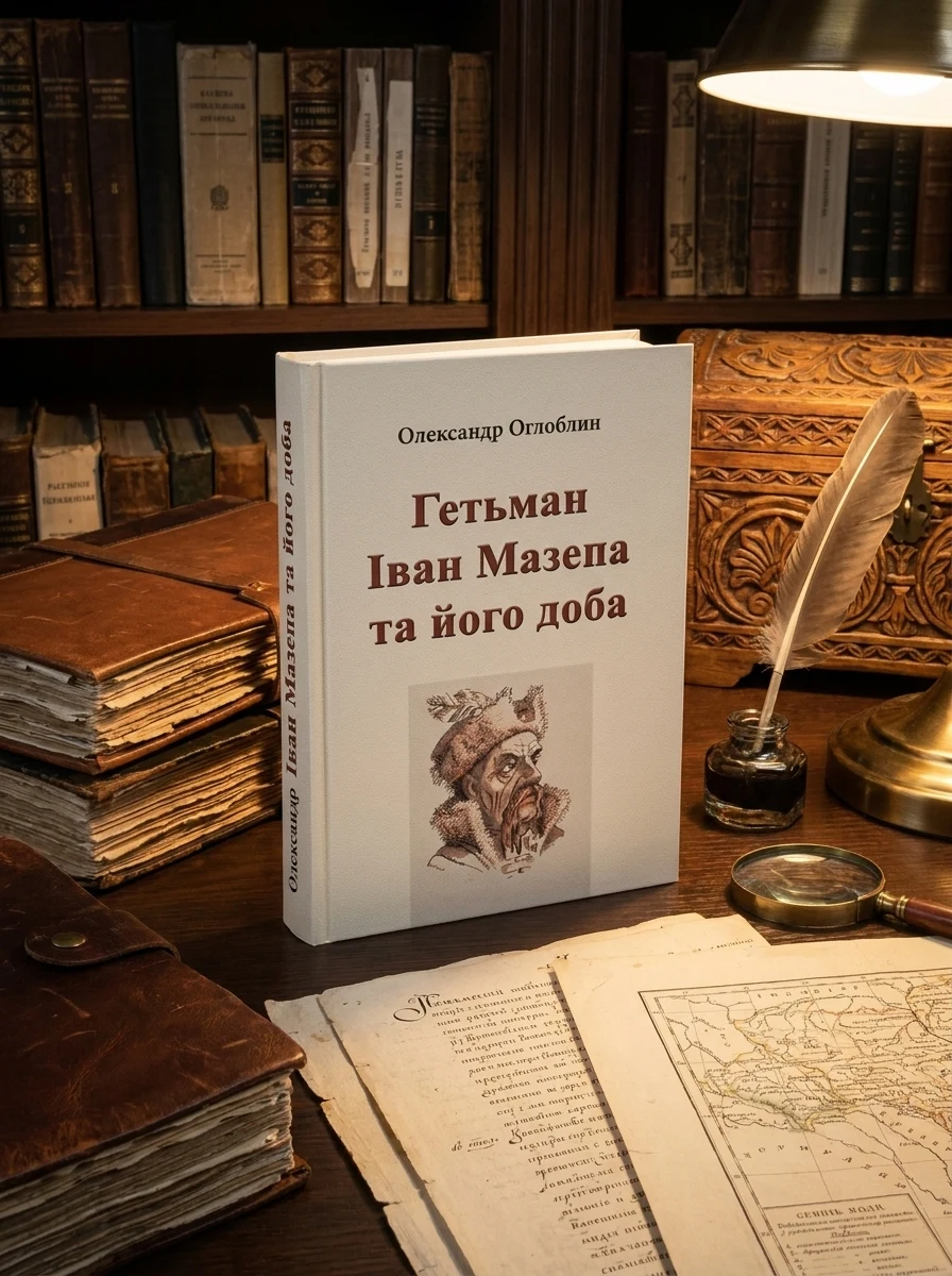 Гетьман Іван Мазепа та його доба — Оглоблин О., обкладинка