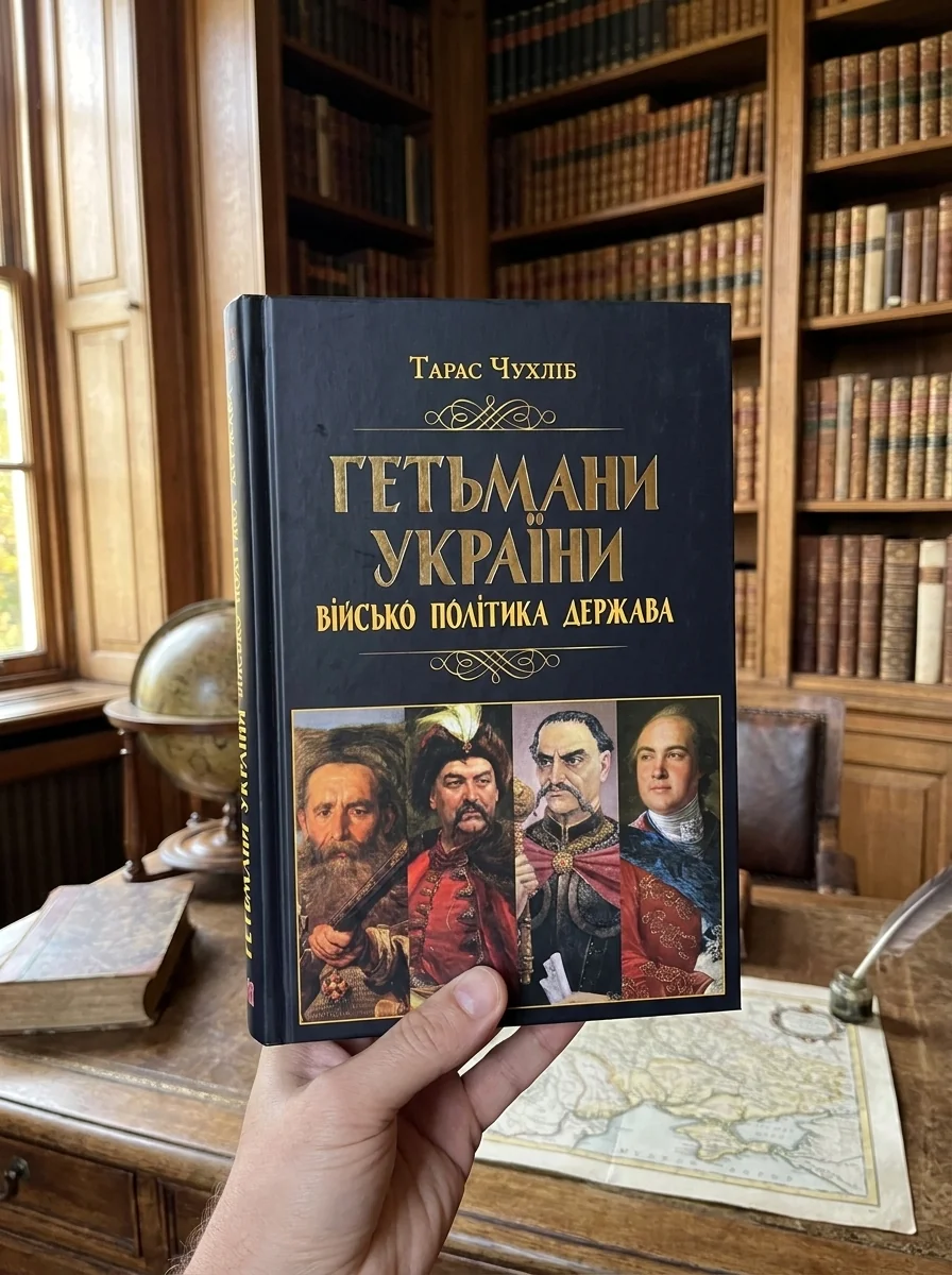 Гетьмани України: військо, політика, держава — Чухліб Тарас, обкладинка
