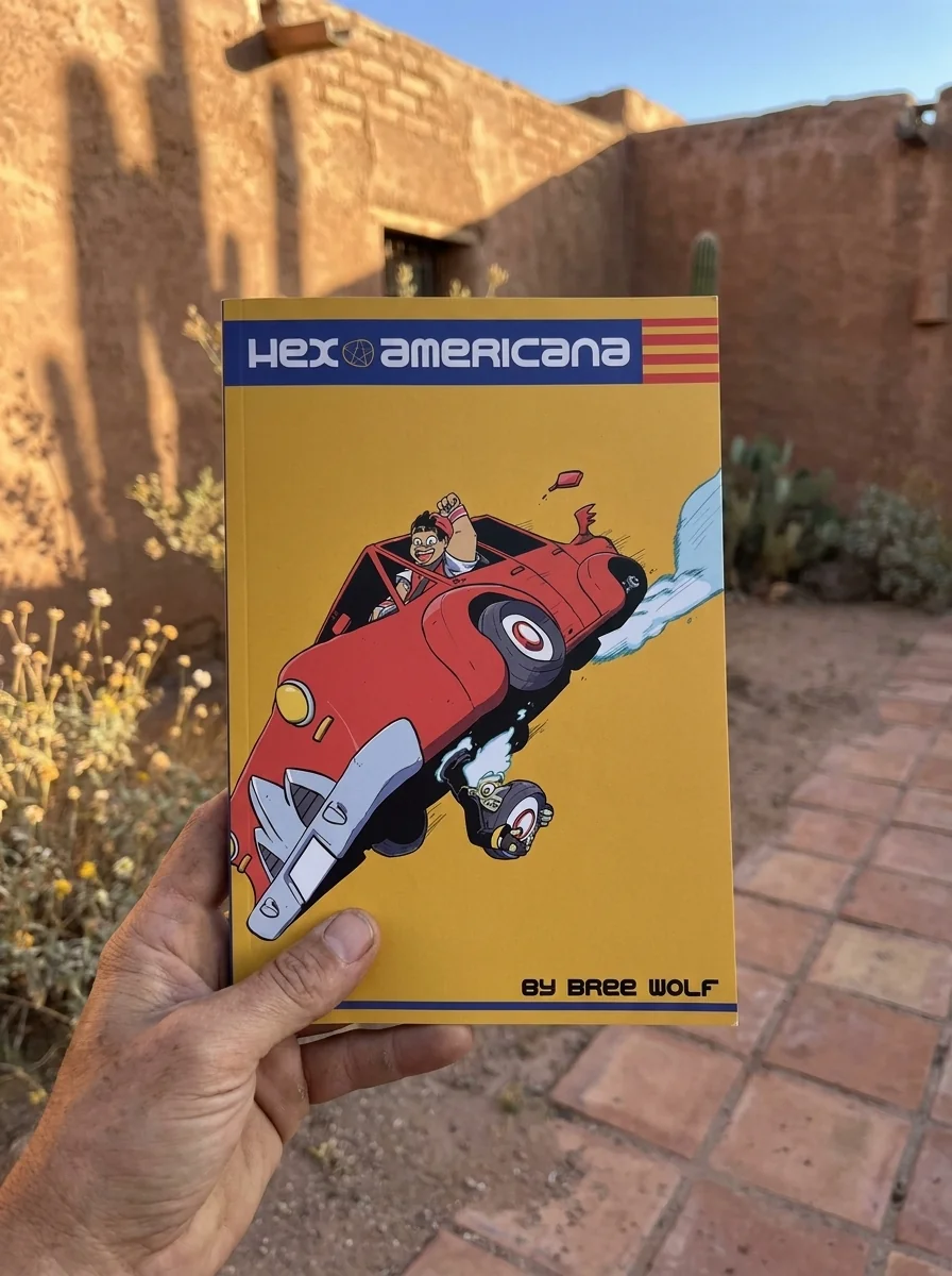 Hex Americana — Bree D. Wolf, обкладинка