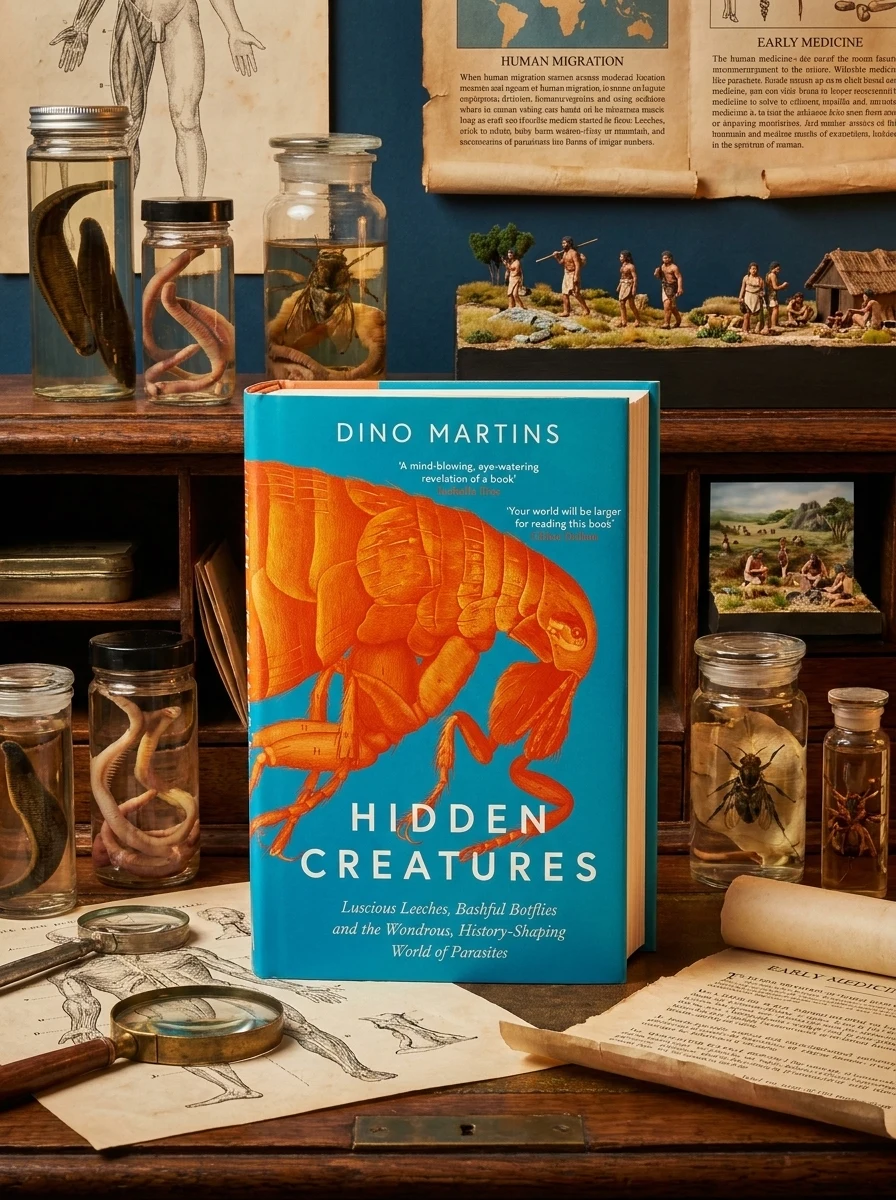 Hidden Creatures. Luscious Leeches, Bashful Botflies and the Wondrous, History-Shaping World of Parasites — Наука та психологія