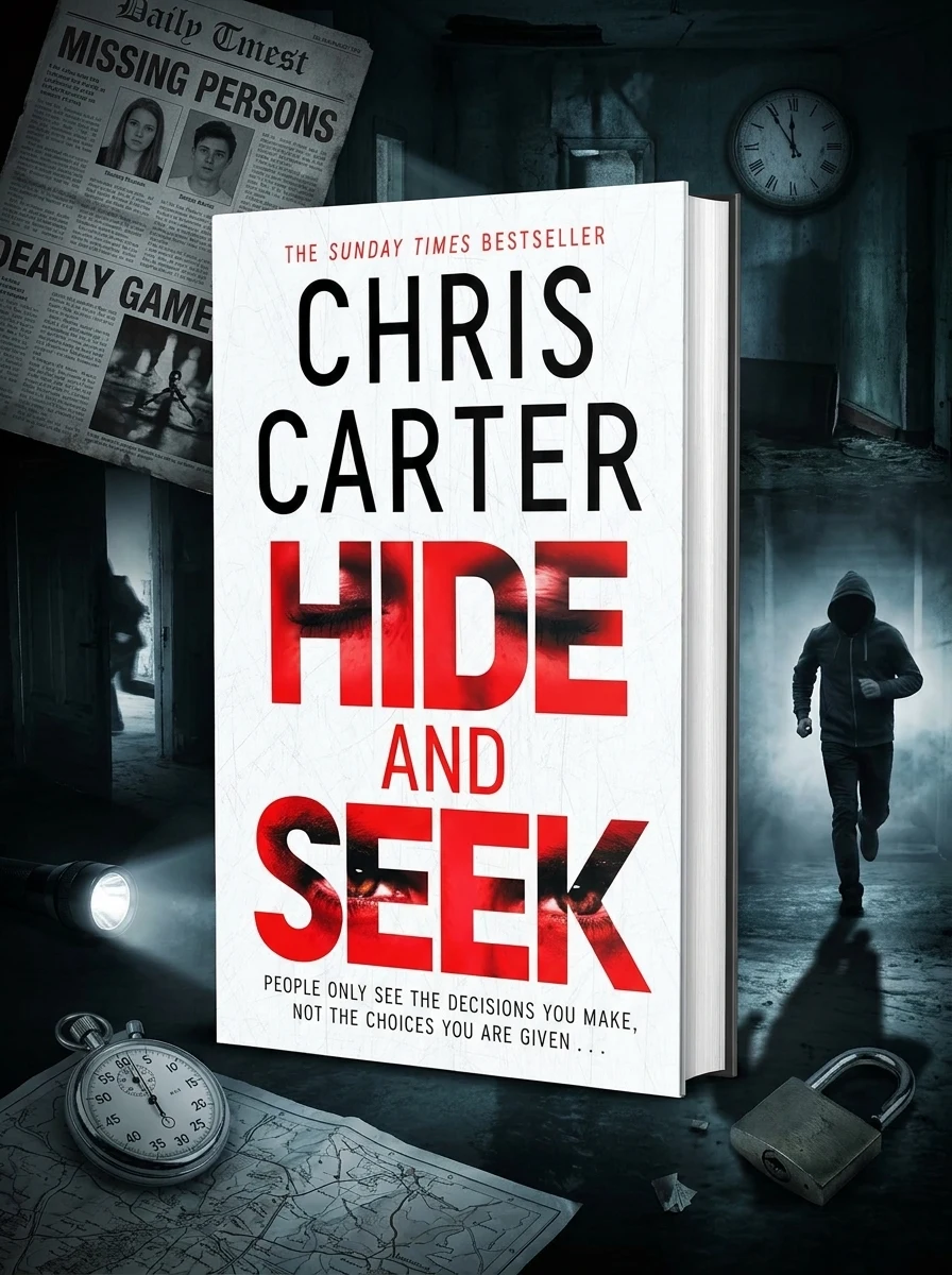 Hide and Seek — Кріс Картер, обкладинка