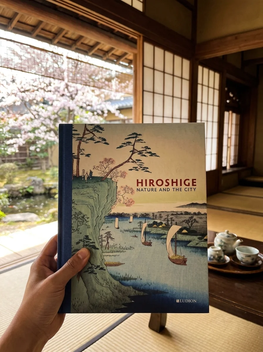 Hiroshige. Nature and the City — Андреас Маркс, обкладинка