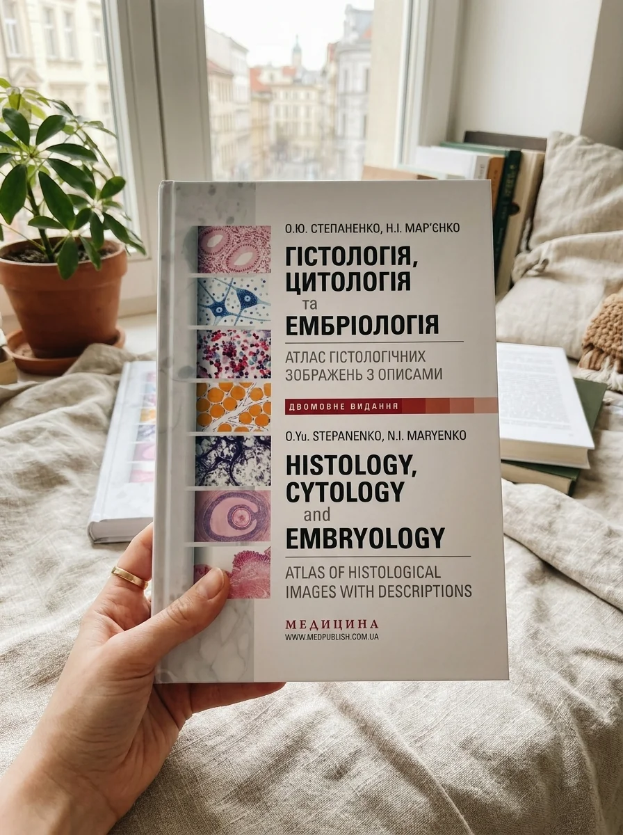 Гістологія, цитологія та ембріологія: атлас гістологічних зображень з описами — Книги