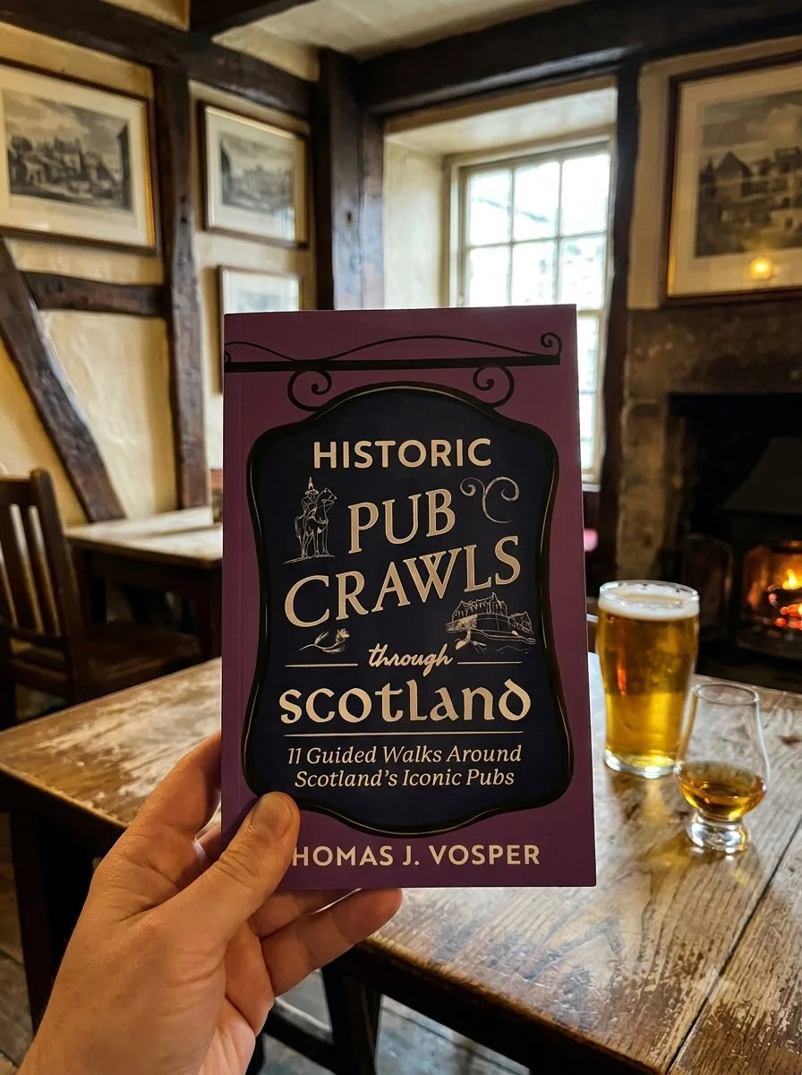 Historic Pub Crawls Through Scotland — Thomas J. Vosper, обкладинка