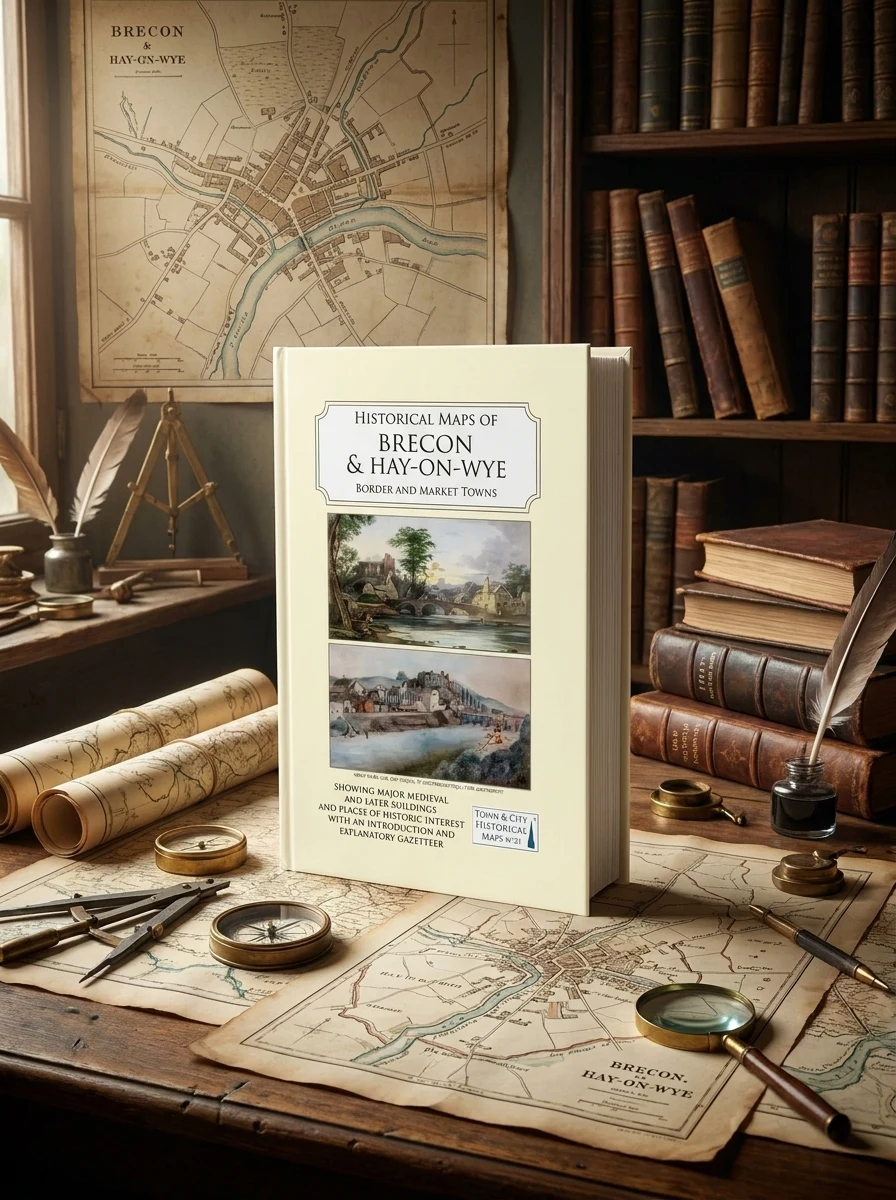 Historical Maps of Brecon and Hay-on-Wye: Border and Market Towns: 24 — Історія та публіцистика