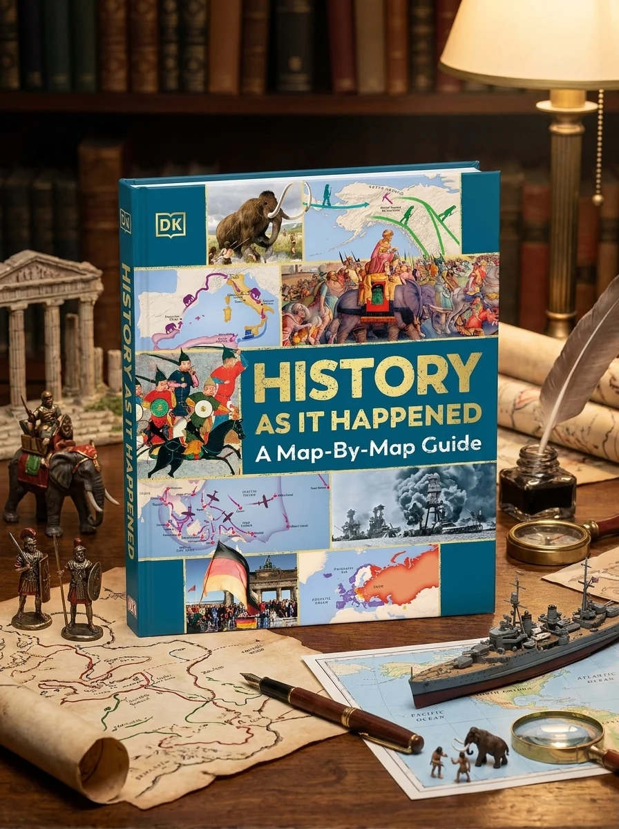 History as it Happened. A Map-by-Map Guide — Дитяча література
