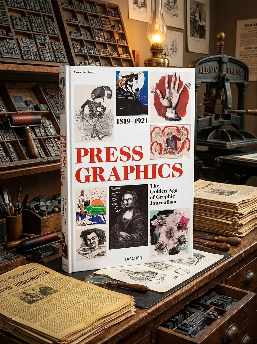 History of Press Graphics. 1819-1921