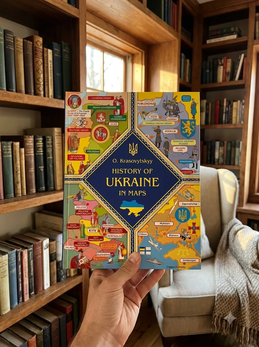 History of Ukraine in maps. Історія України в мапах | купити книгу онлайн