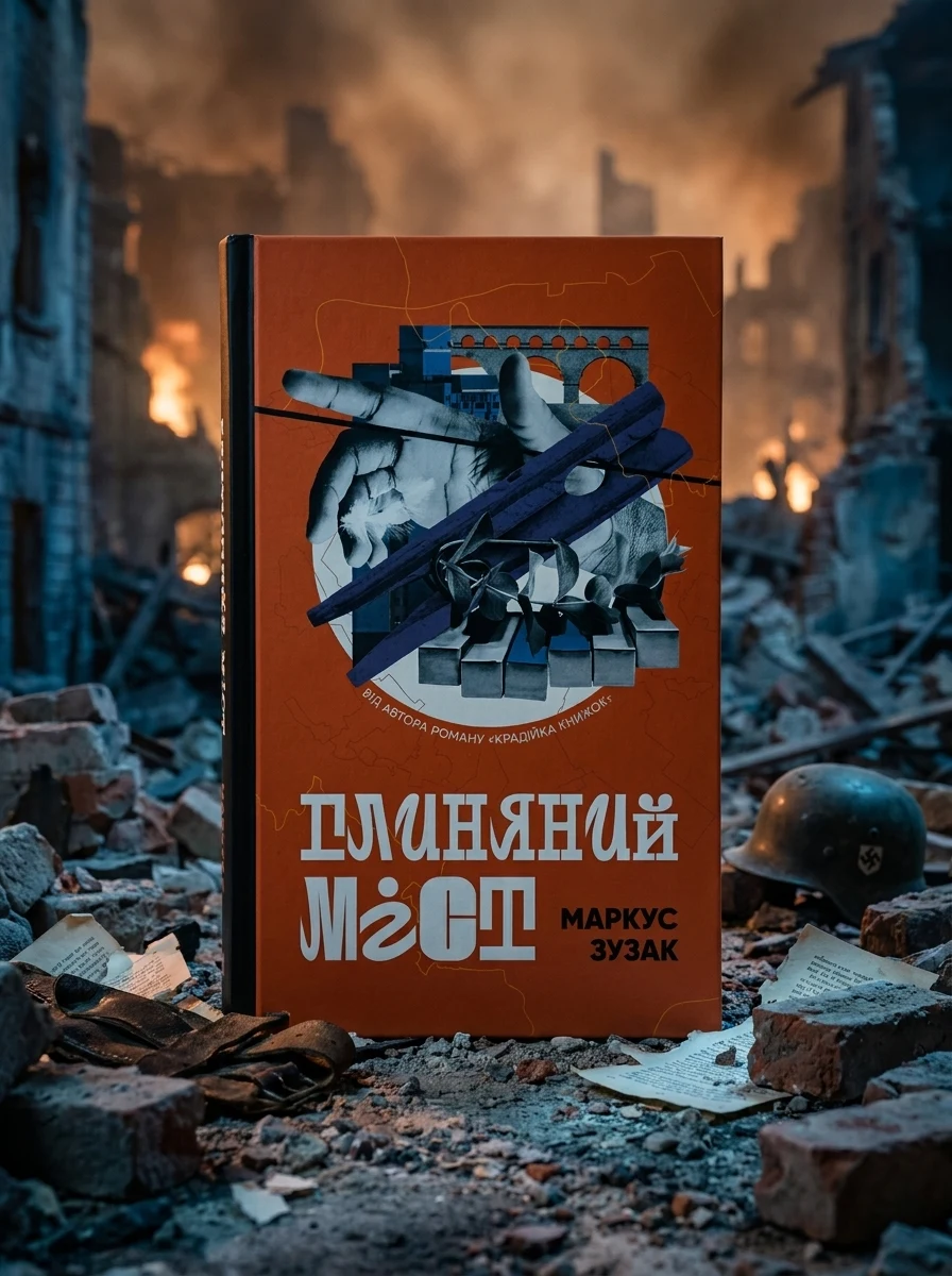 Глиняний міст — Маркус Зузак, обкладинка