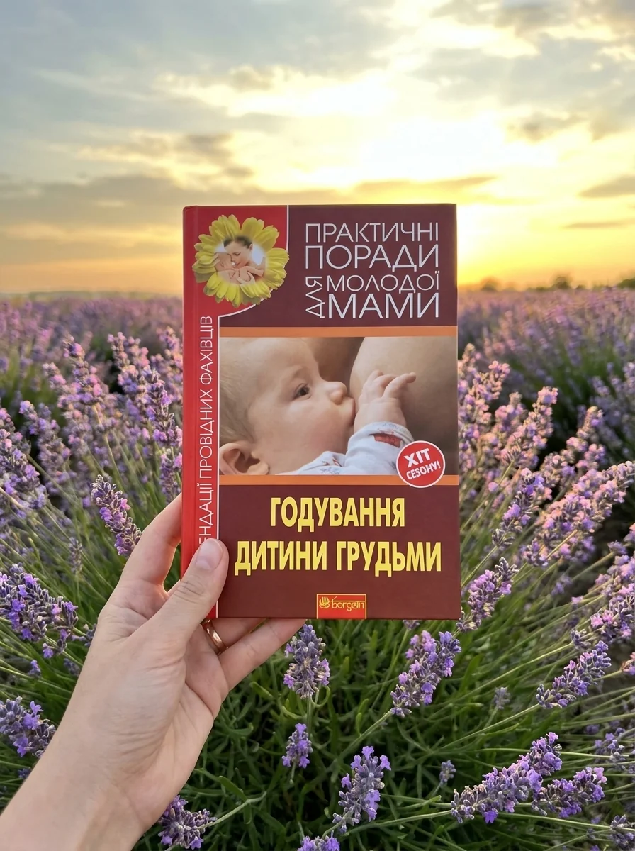 Годування дитини грудьми — Валерія Фадєєва, обкладинка