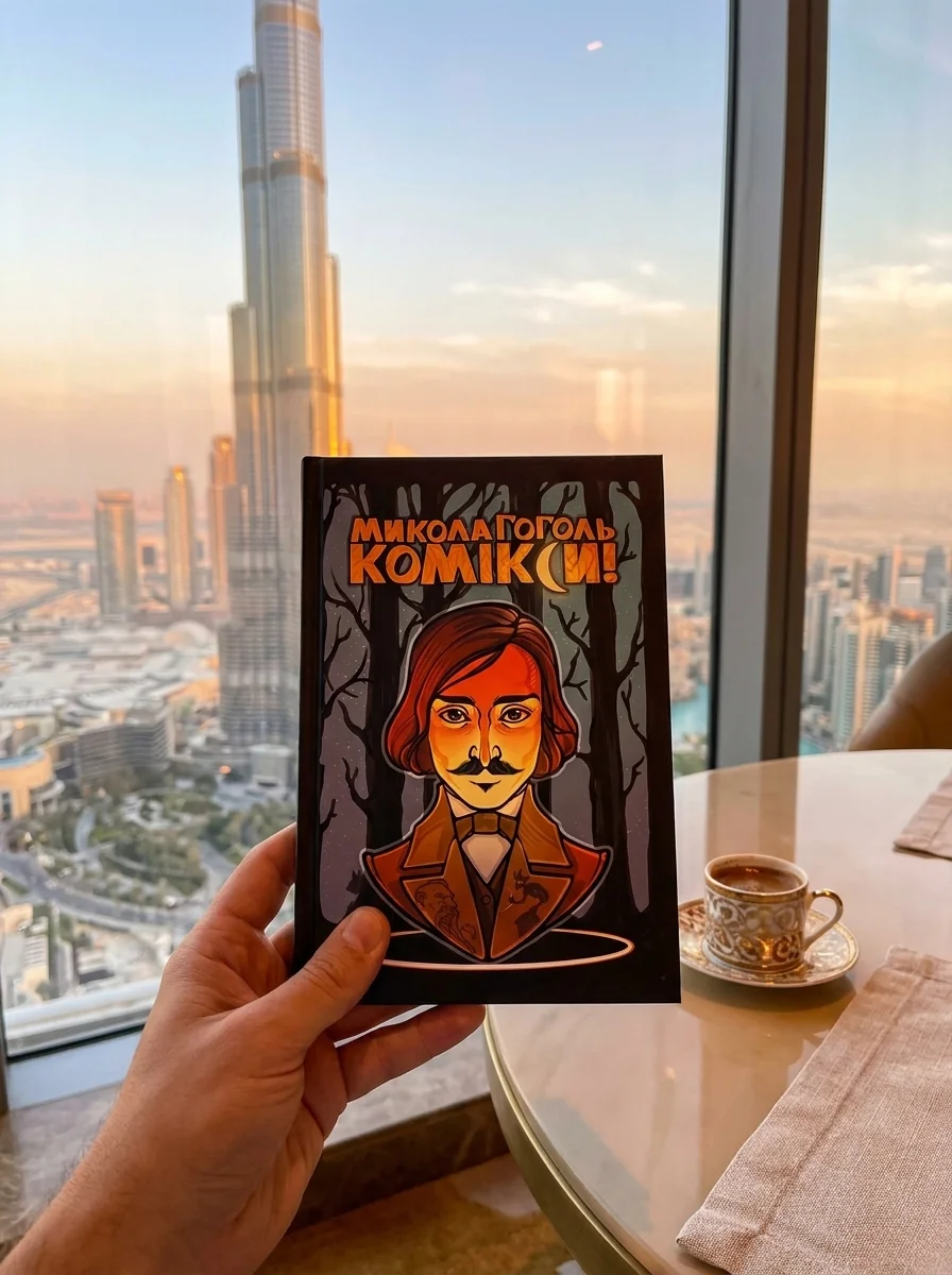 Микола Гоголь. Комікси, обкладинка