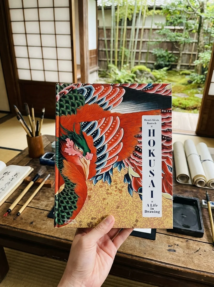 Hokusai: A Life in Drawing — Анрі-Алексіс Баатш, обкладинка