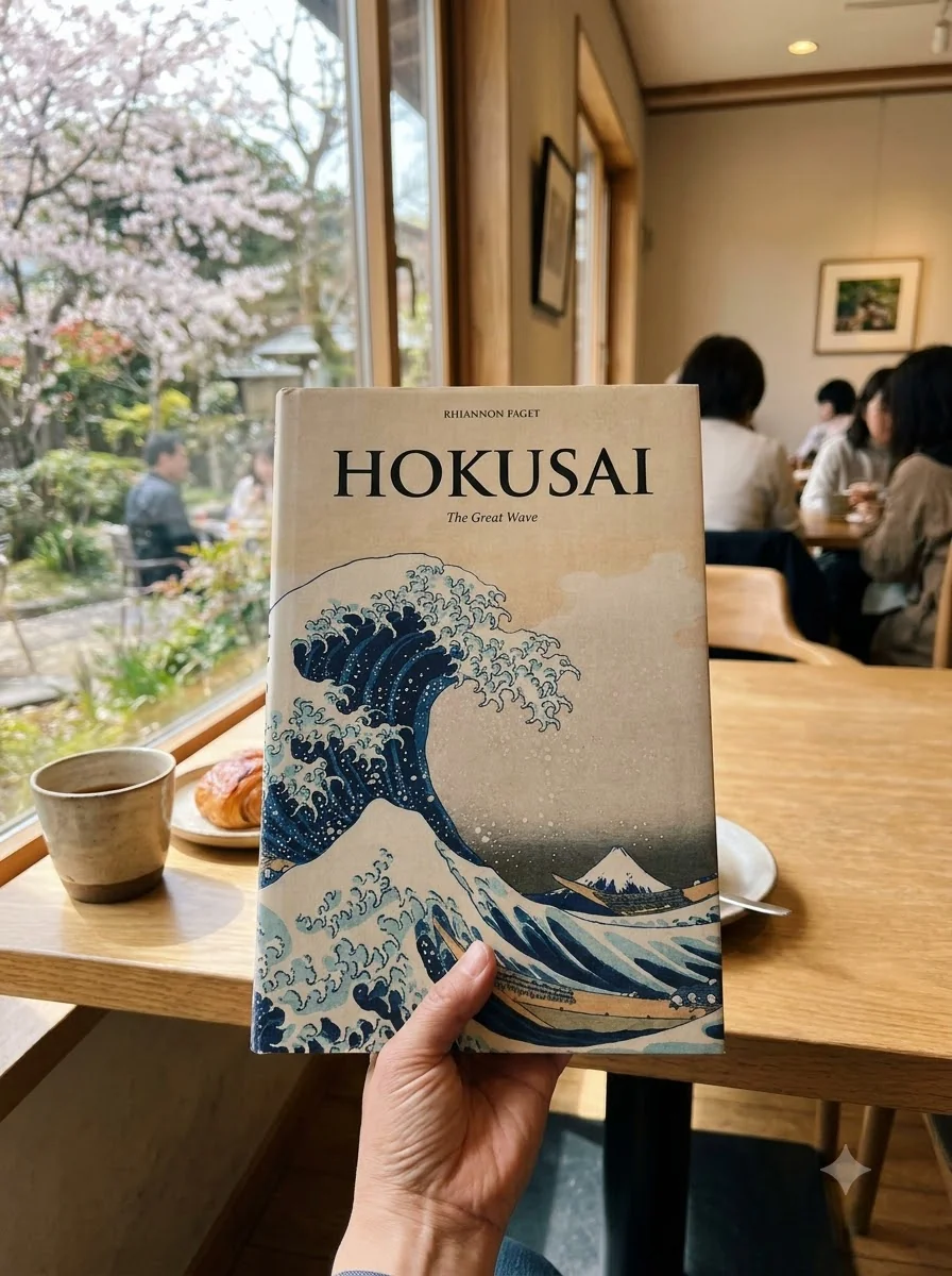 Hokusai — Ріаннон Педжет, обкладинка