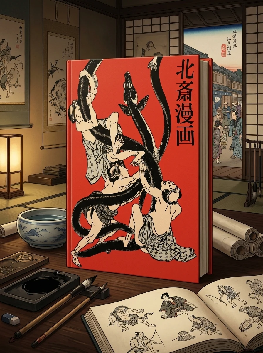 Hokusai Manga